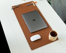 Schreibtischunterlage Leder