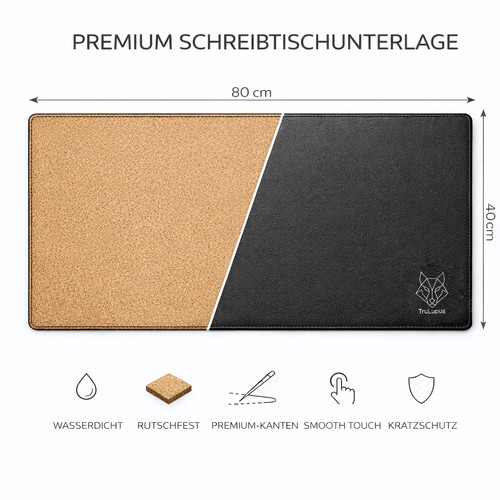 Schreibtischunterlage 80x40 - , cm