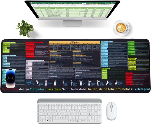 Excel schreibtischunterlage - **excel,
